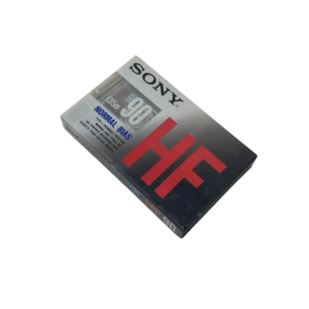 Sony 90 HF Cassette Tape - Red